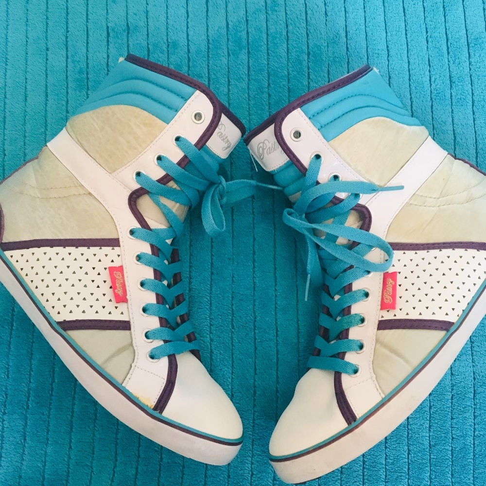 Retro Pastry Tennis Shoes